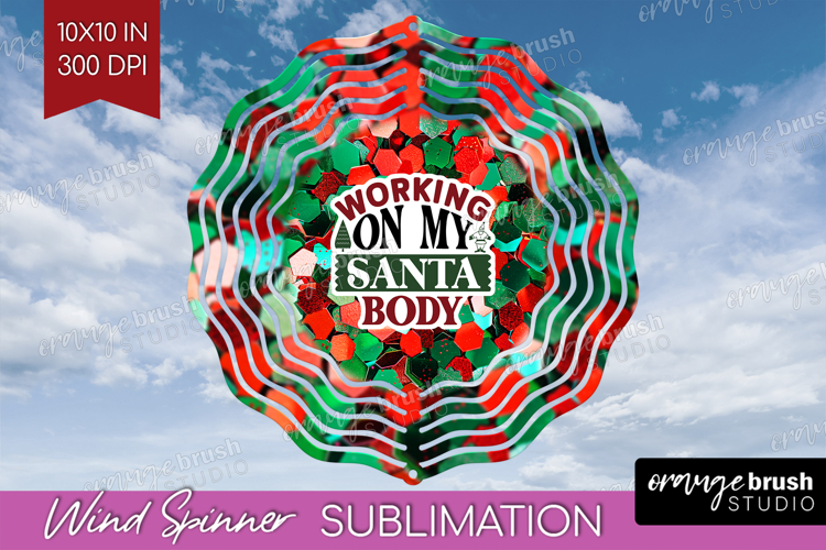 Funny Christmas Quote Wind Spinner Sublimation PNG - Xmas