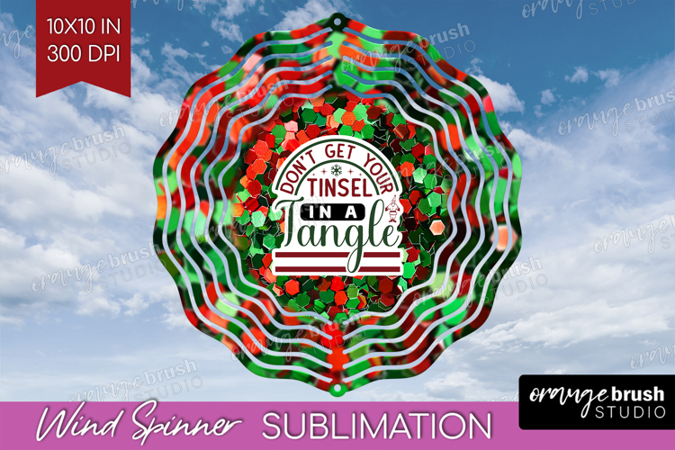 Funny Christmas Quote Wind Spinner Sublimation PNG - Xmas