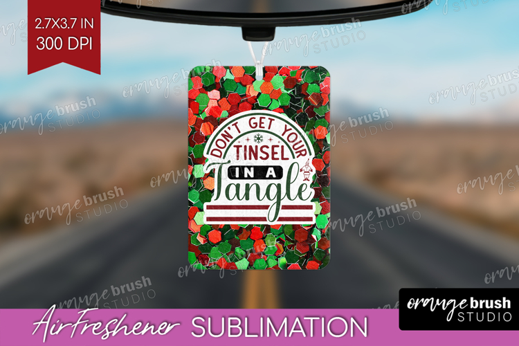 Funny Christmas Quote Air Freshener PNG - Xmas Glitter PNG