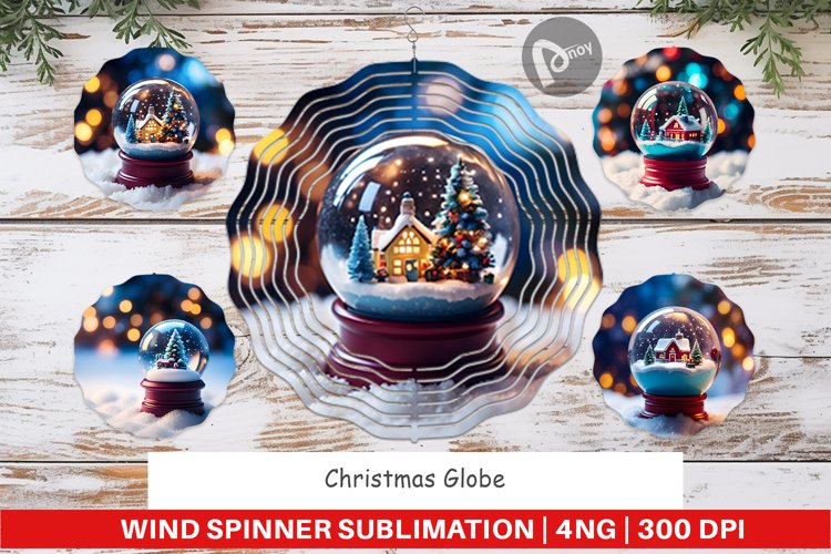 Wind Spinner Christmas Globe