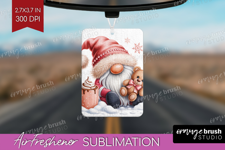 Christmas Gnome Air Freshener PNG - Cute Gnome PNG
