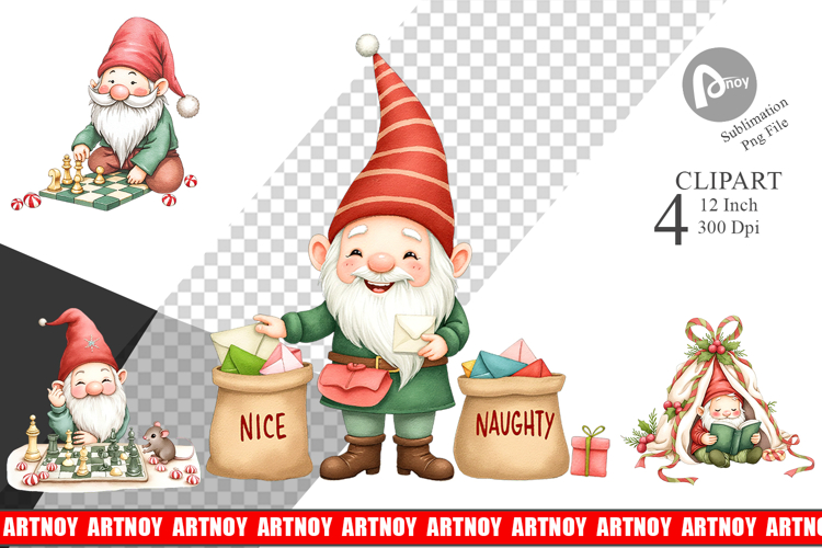 Christmas Watercolor Png Image 18