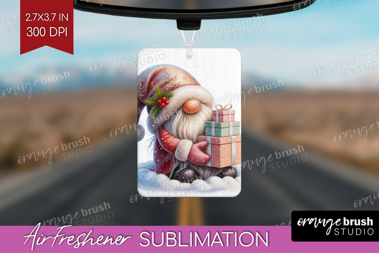 Christmas Gnome Air Freshener PNG - Cute Gnome PNG