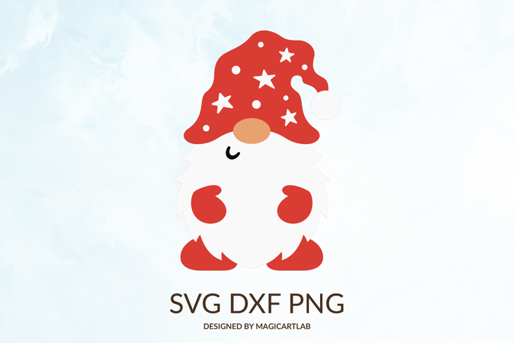 Christmas Gnome SVG|Gnome Clipart