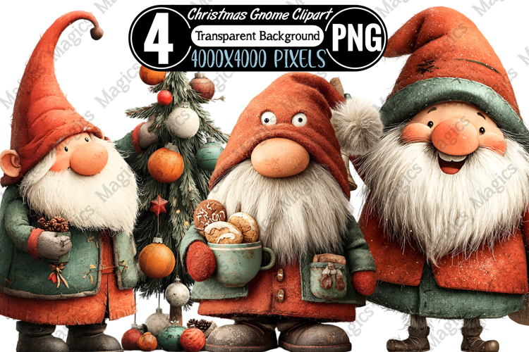 Santa Christmas Clipart Image 24
