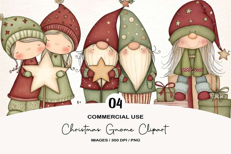 Christmas Gnome Clipart Image 22