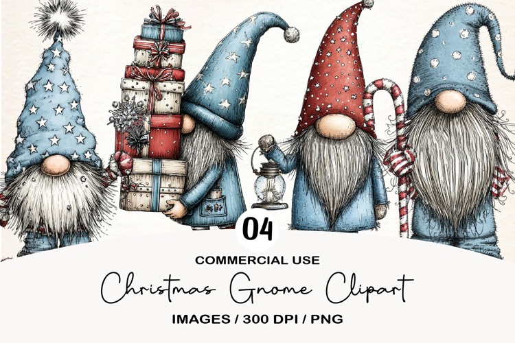 Christmas Gnome Clipart Image 24