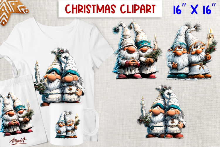 Christmas Candle Clipart Image 16