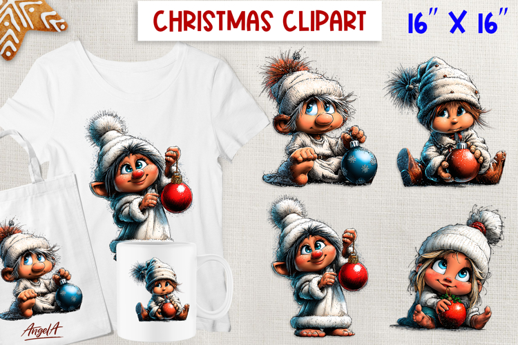 Christmas Ball Ornament Clipart Image 8