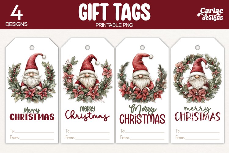 Christmas Tag Printable Image 7