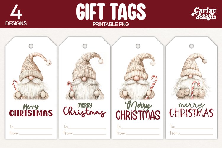 Christmas Tag Printable Image 8