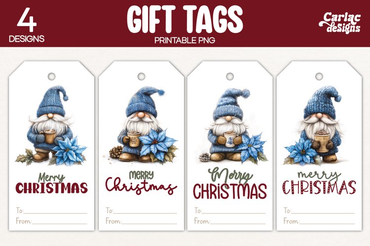 Christmas Tag Printable Image 17