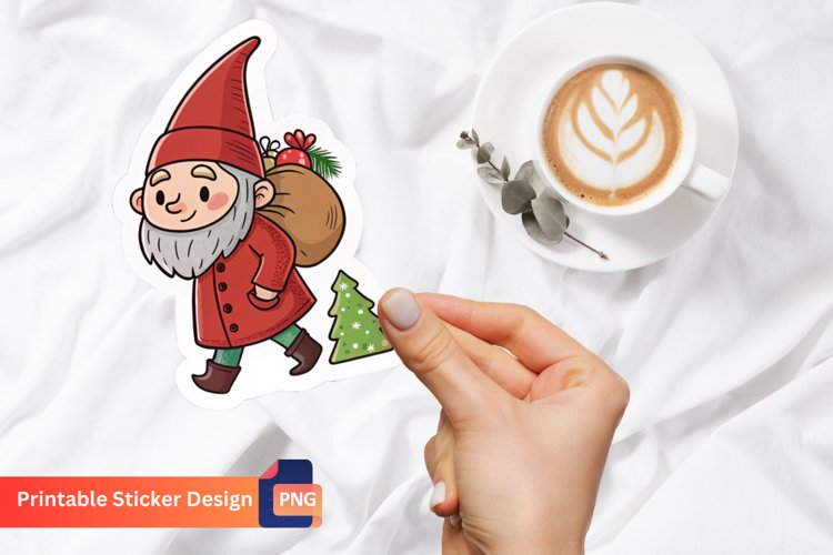 Cute Gnome Clipart Image 14