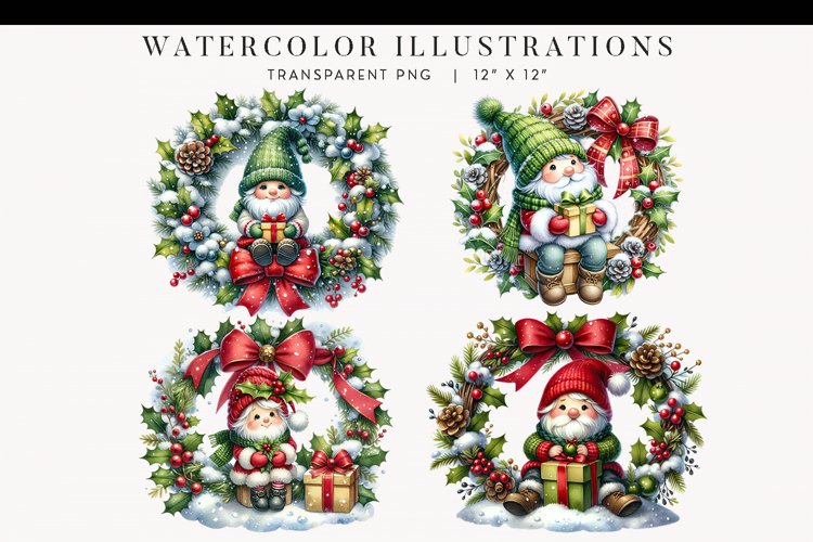 Holiday Decorations Clipart Image 23