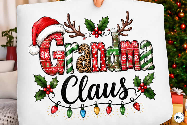Christmas Grandma Claus Png