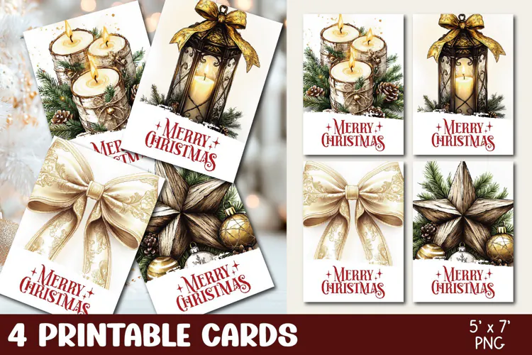 Printable Christmas Cards, Christmas Greeting Cards