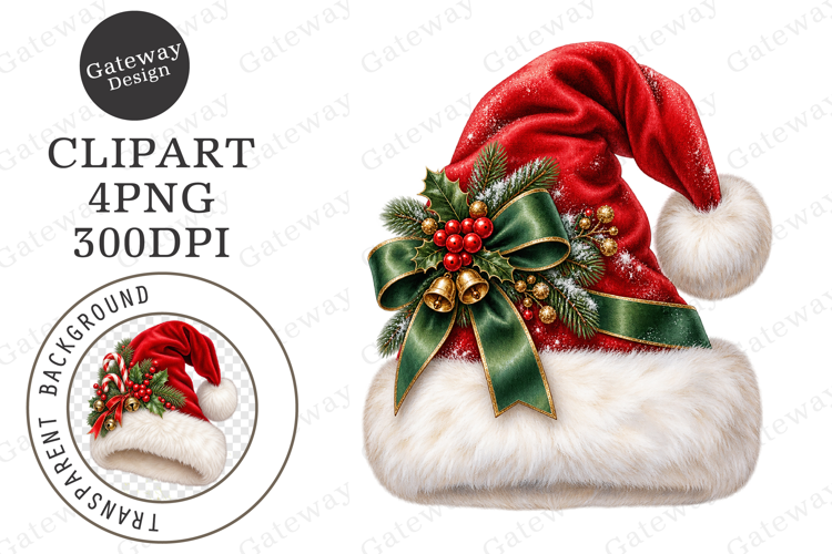 Christmas Hat Clipart PNG