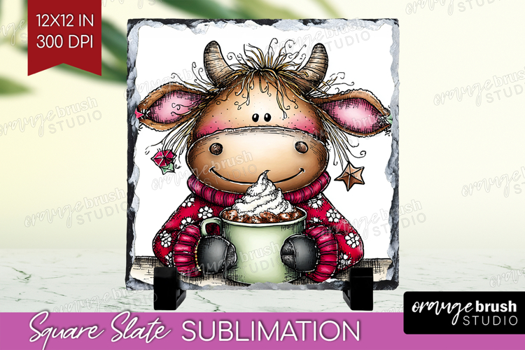 Cow Sublimation Designs Image 6