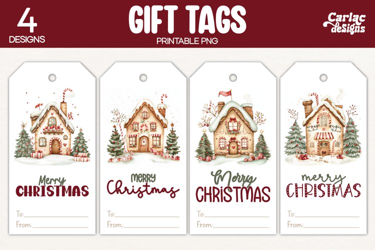 christmas home gift tags