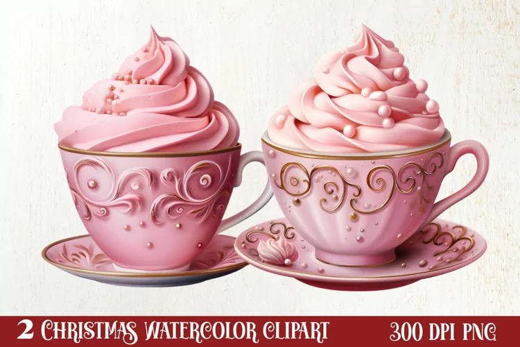 Christmas Hot Cocoa Sublimation Clipart, Christmas PNG
