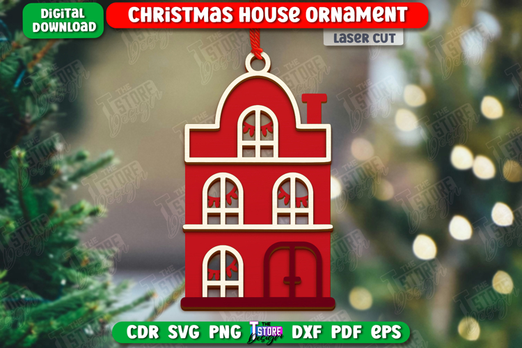 Christmas Village Svg Image 18