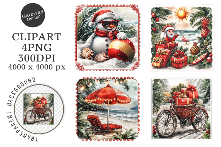 Christmas In July Clipart Image 12