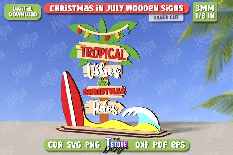 Christmas In July Svg