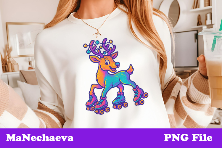 Christmas Reindeer Clipart Image 6