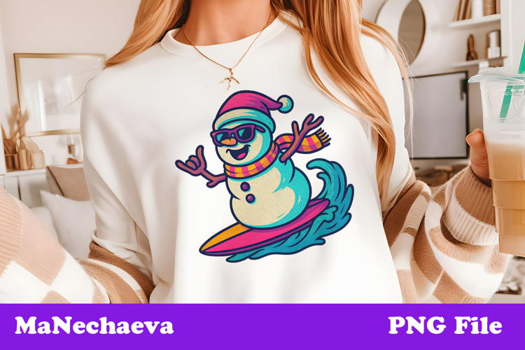 Christmas Snowman Clipart Image 9