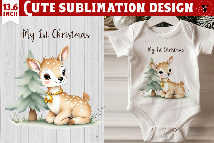 Cute Reindeer Clipart Image 17