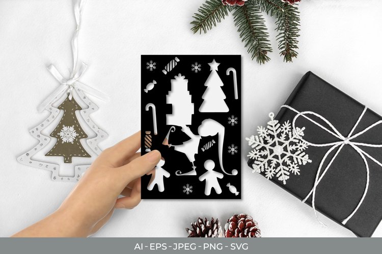 3D Christmas SVG Image 11