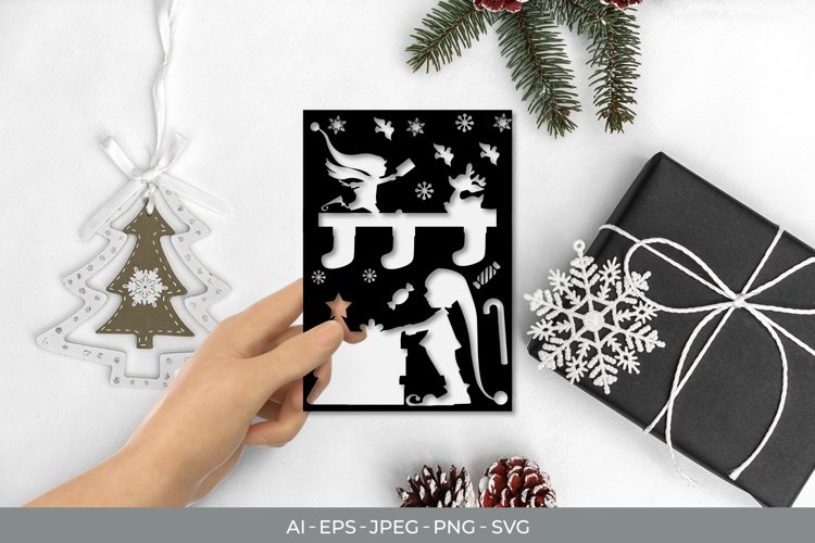 3D Christmas SVG Image 20