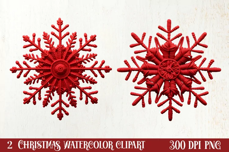 Christmas Knitting Clipart Sublimation, Christmas Clipart