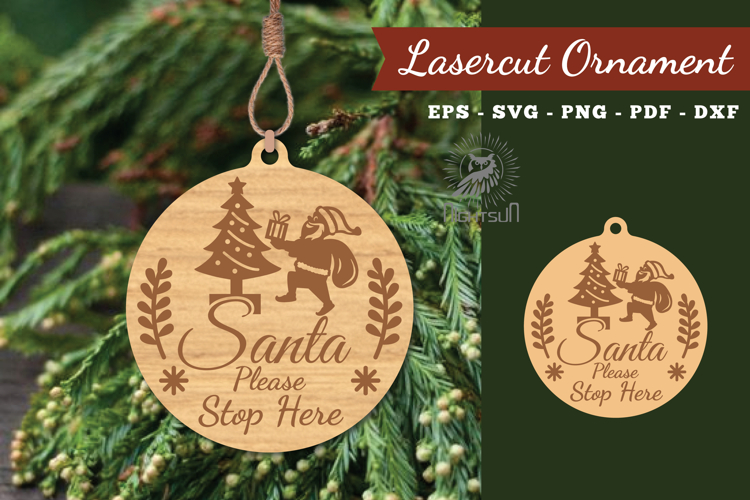 Christmas Lasercut Ornament