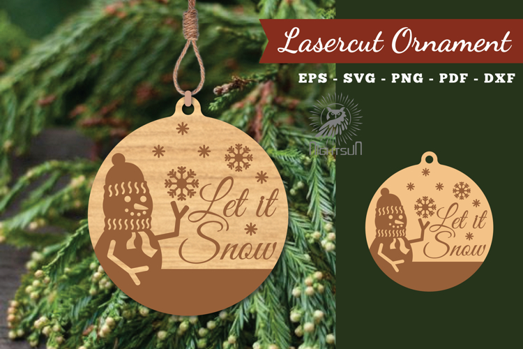 Christmas Lasercut Ornament