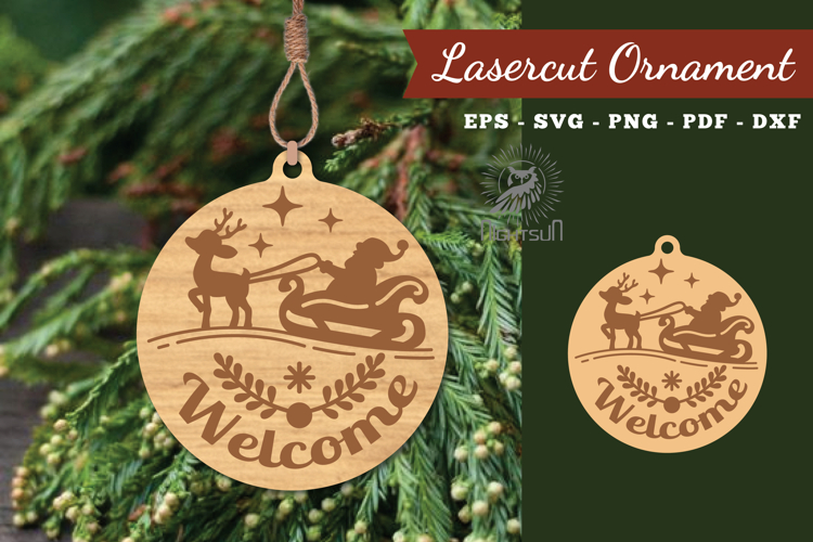 Christmas Lasercut Ornament