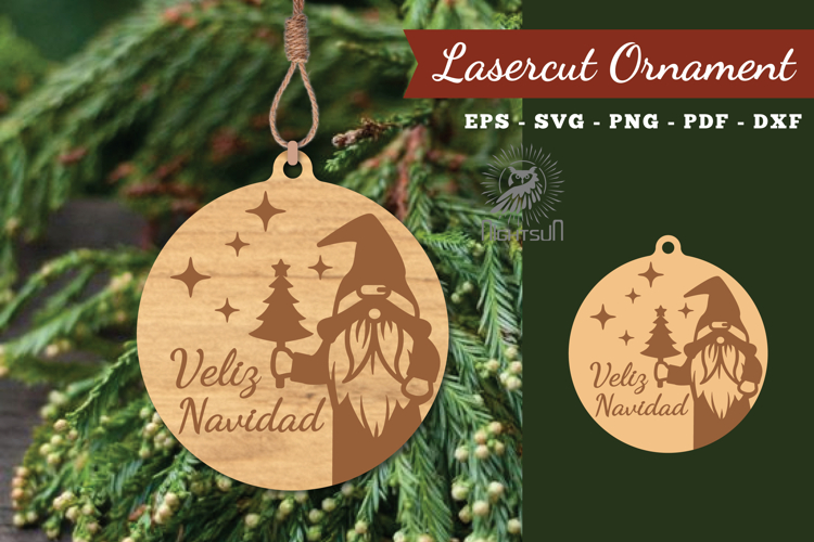 Christmas Lasercut Ornament