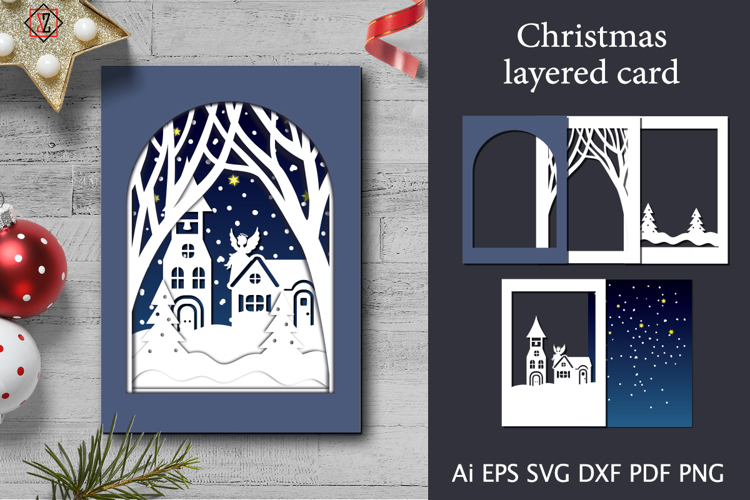 Christmas Layered Card