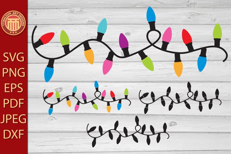Christmas Lights Clipart Image 6