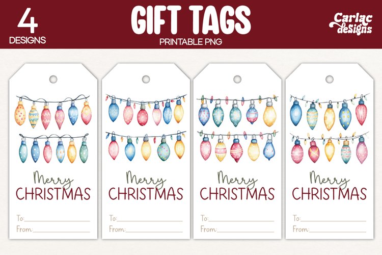 Christmas Tag Printable Image 20