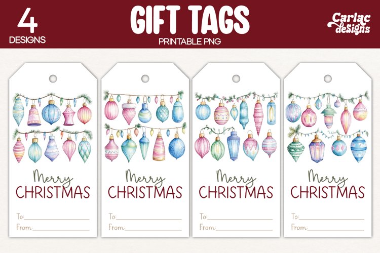 Christmas Tag Printable Image 19
