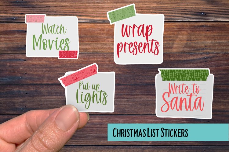 Christmas Stickers Image 2