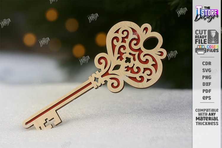 Santa's Magic Key | Christmas Tree Toy | Christmas Patterns