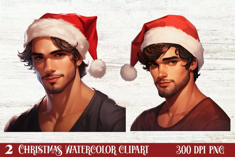 Christmas Male Clipart Men Sublimation, Christmas PNG