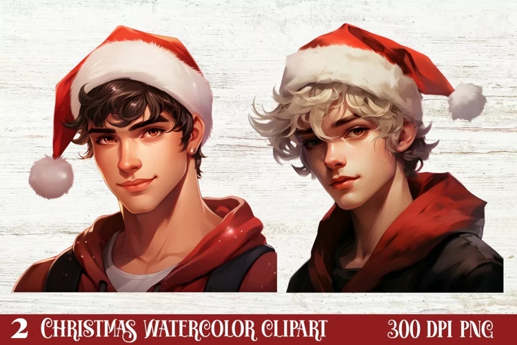 Christmas Male Clipart Men Sublimation, Christmas PNG