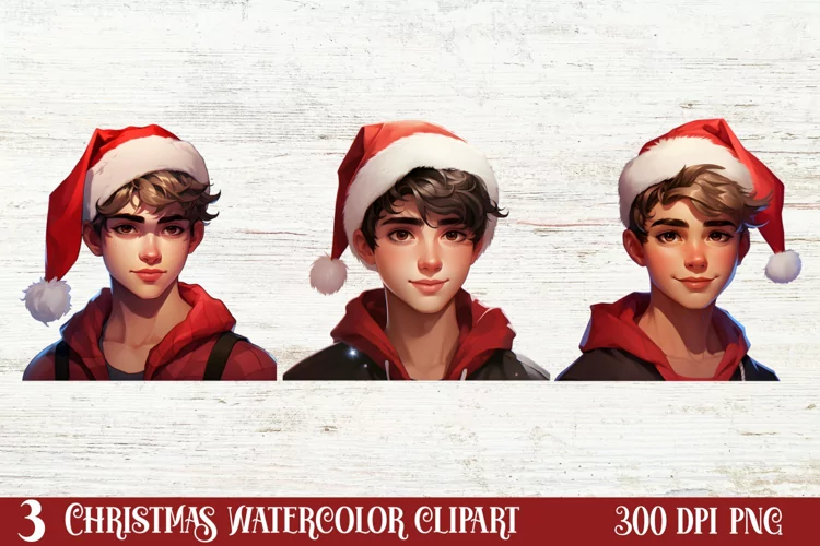 Christmas Male Clipart Men Sublimation, Christmas PNG