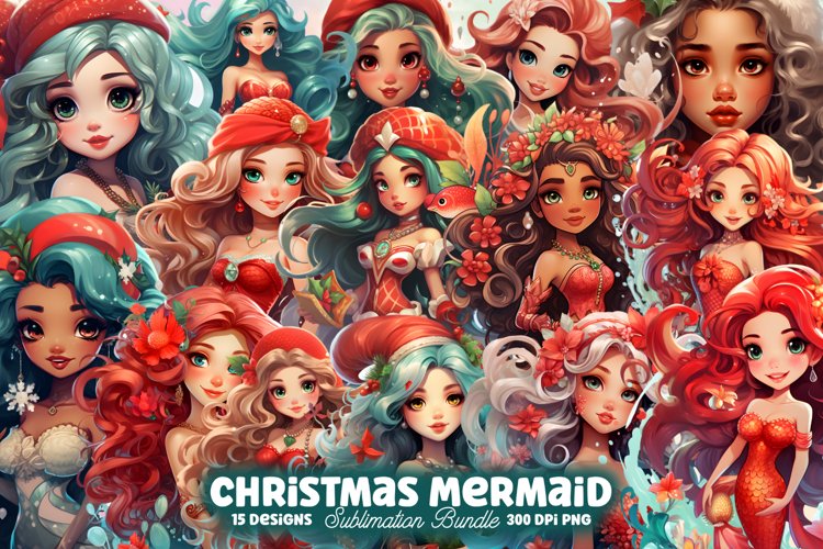 Mermaid Clipart Image 6