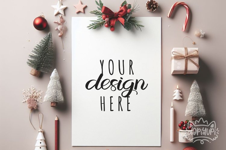 Christmas Mockup | Christmas Card Mockups