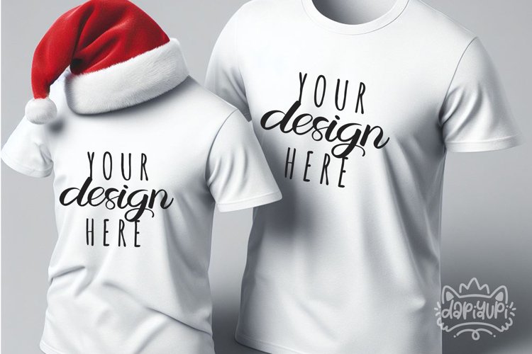 Christmas Mockup | Christmas Shirts Mockups example image 1