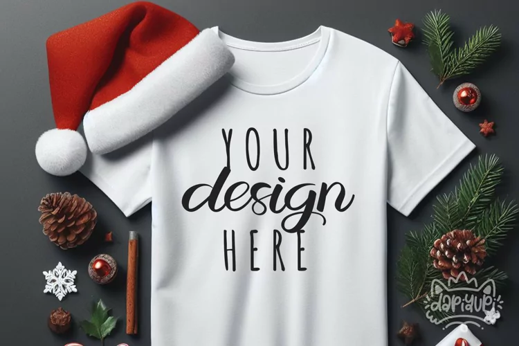 Christmas Mockup | Christmas Shirts Mockups